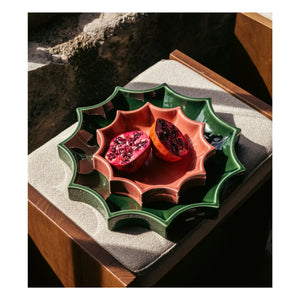 The Socialite Family - Tasca Ceramic Pocket Organizer | Dark Green