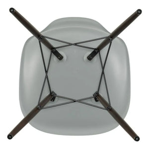 Vitra - DSW Plastic Chair - Maple Base - Charles & Ray Eames | Light Gray