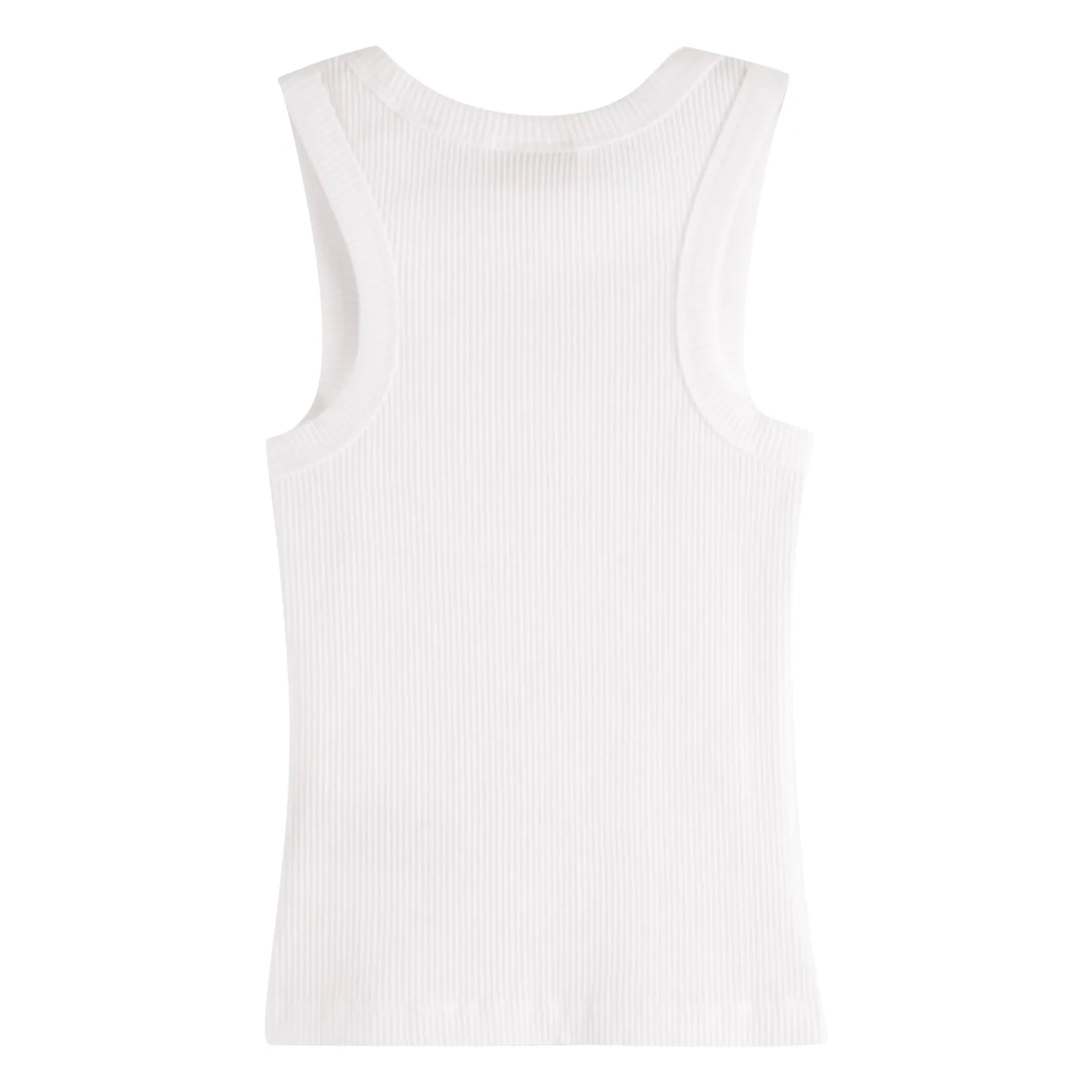 Scotch & Soda - Ribbed Tank Top Organic Cotton | White