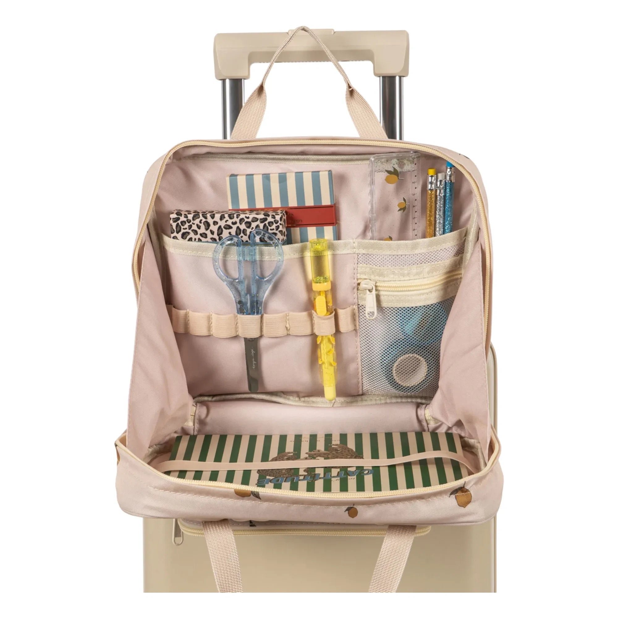 Konges Sløjd - Lemon Travel Activity Bag | Beige