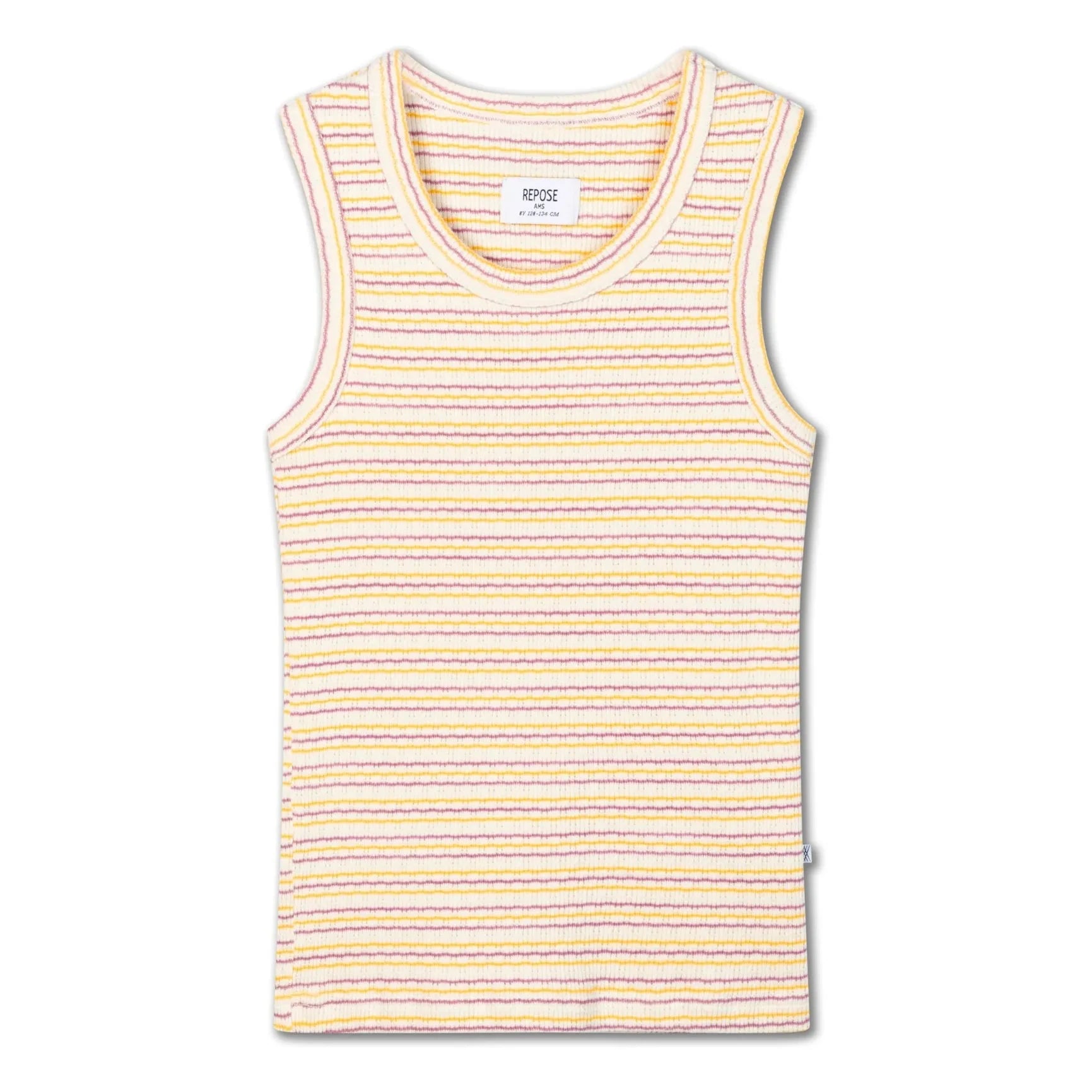 Repose AMS - Organic Cotton Ribbed Tank Top | Ecru