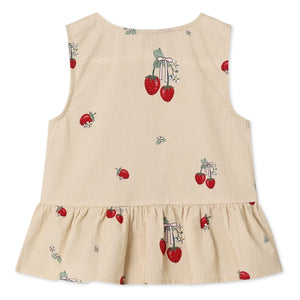 Fliink - Apple and Strawberry Top | Ecru