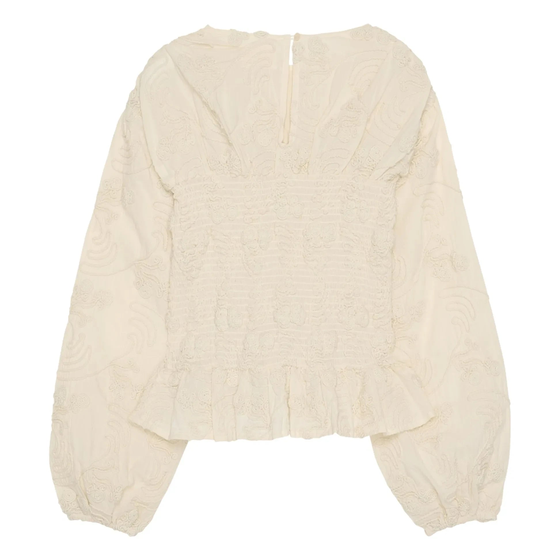 SISSEL EDELBO - Iluna Organic Cotton Top | Champagne