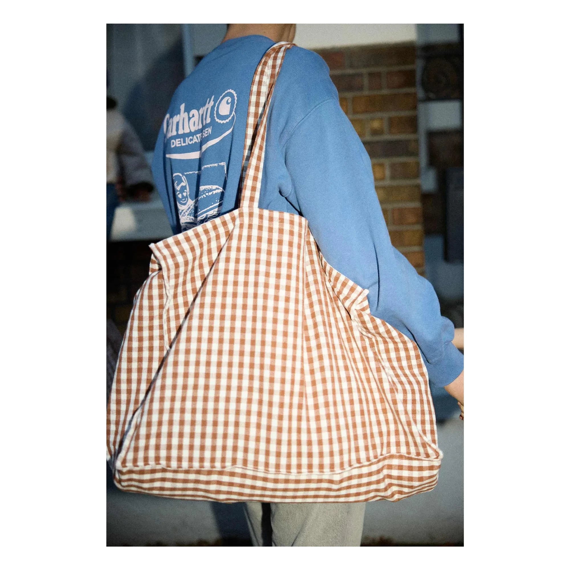 Gabrielle Paris - Mocha Check Weekend Bag | Mocha
