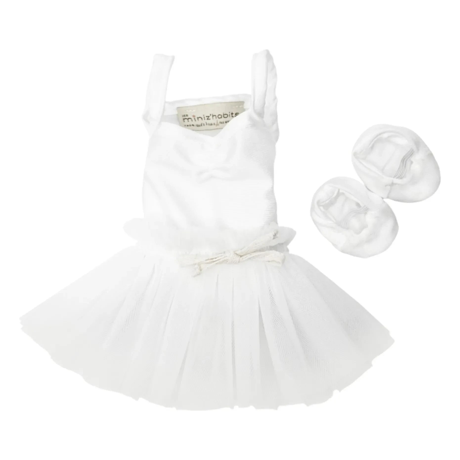 Minikane - Ballet Doll Wardrobe - Tutu Set | White