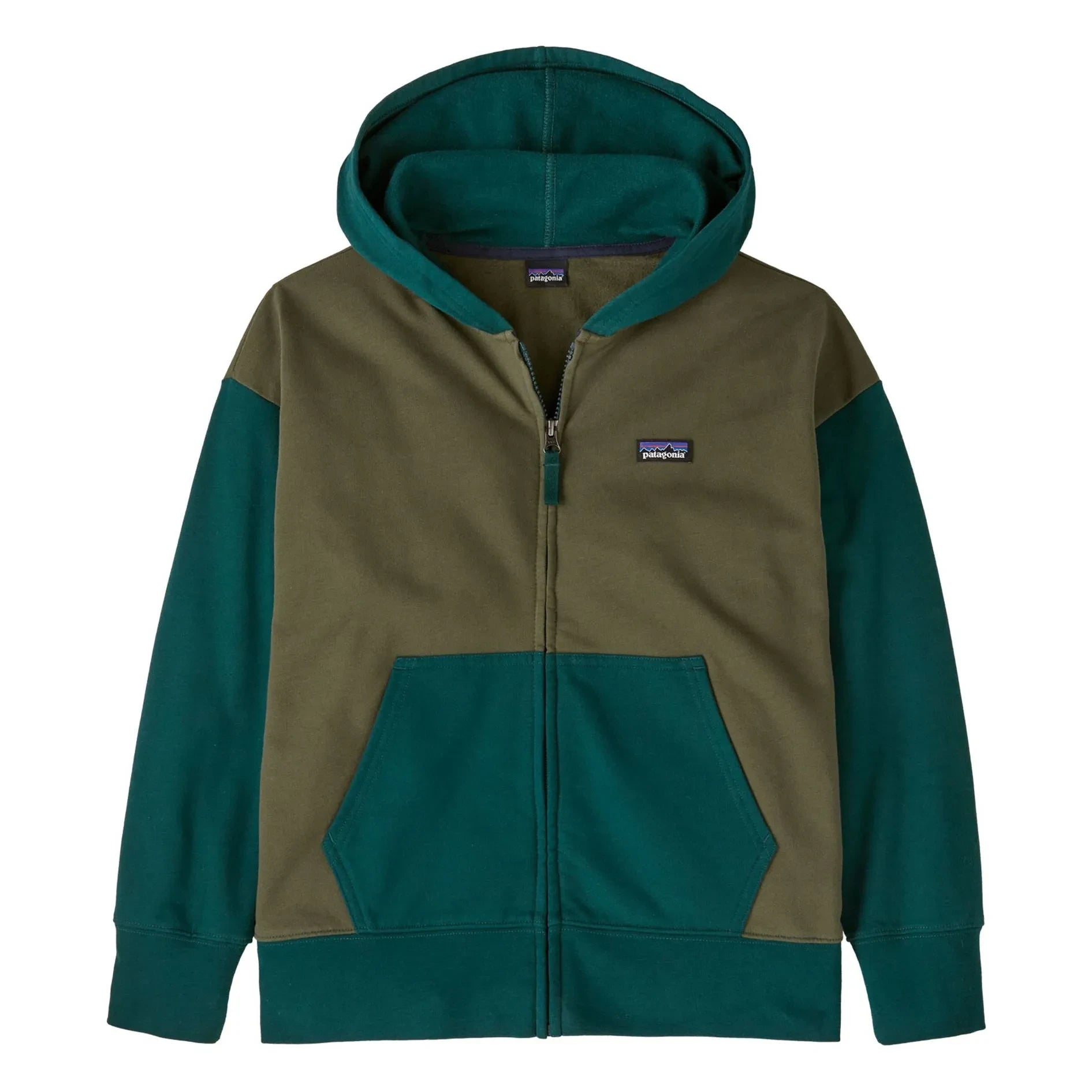 Patagonia - Organic Cotton Full-Zip Sweatshirt | Green