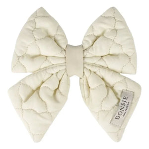 Donsje - Klasina Bow hair clip | Ivory