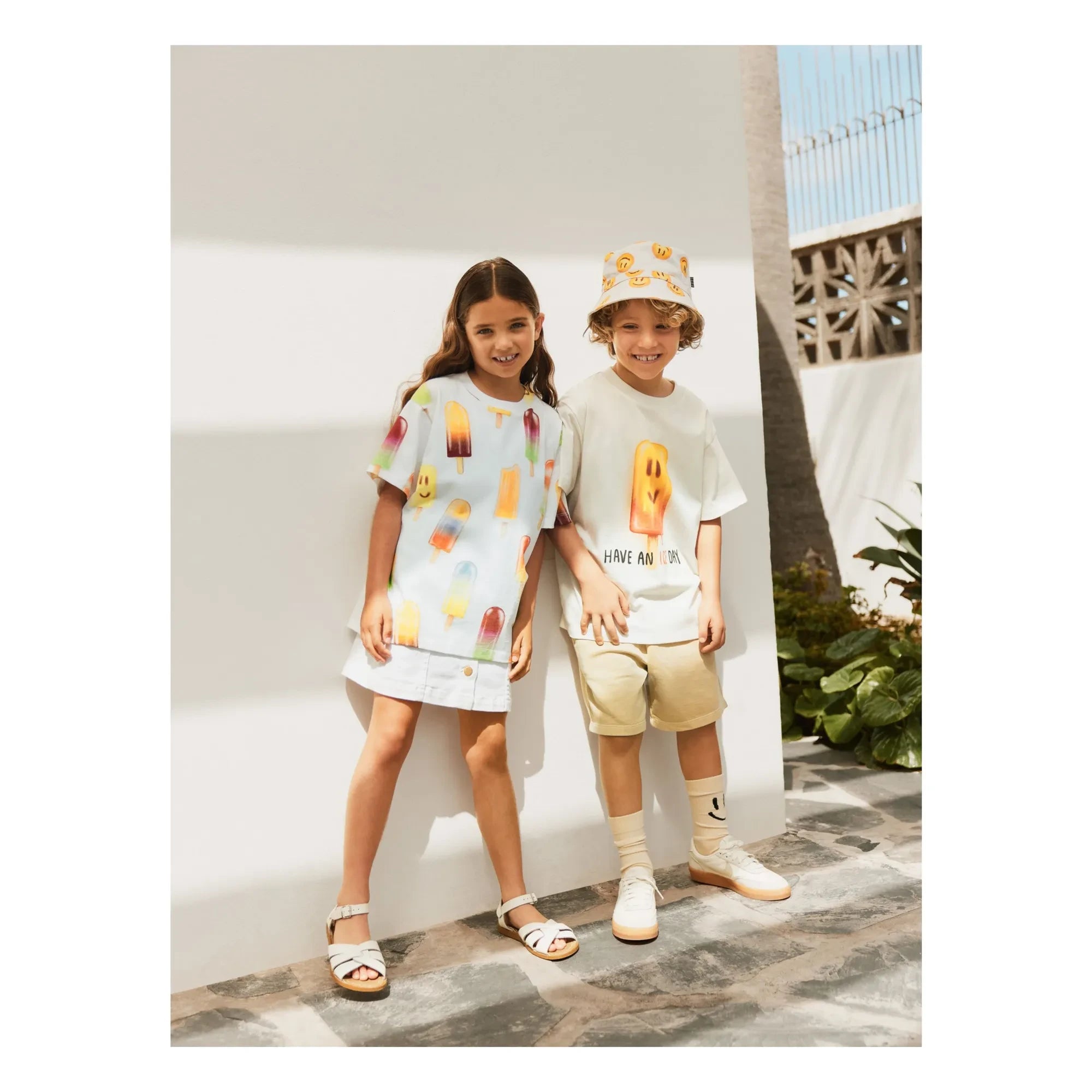 Molo - Riley T-Shirt Ice Organic Cotton | White