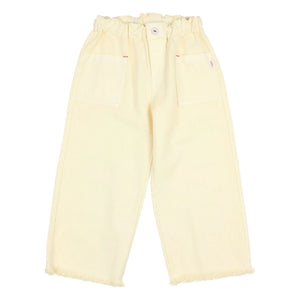 Búho - Lyocell Slim Fit Pants | Light Yellow