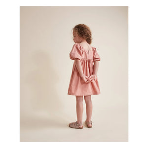Búho - Organic Cotton Poplin Dress | Dust Pink