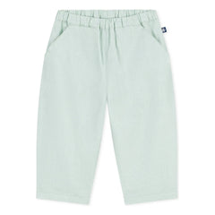 Petit Bateau - Linen Pants | Turquoise