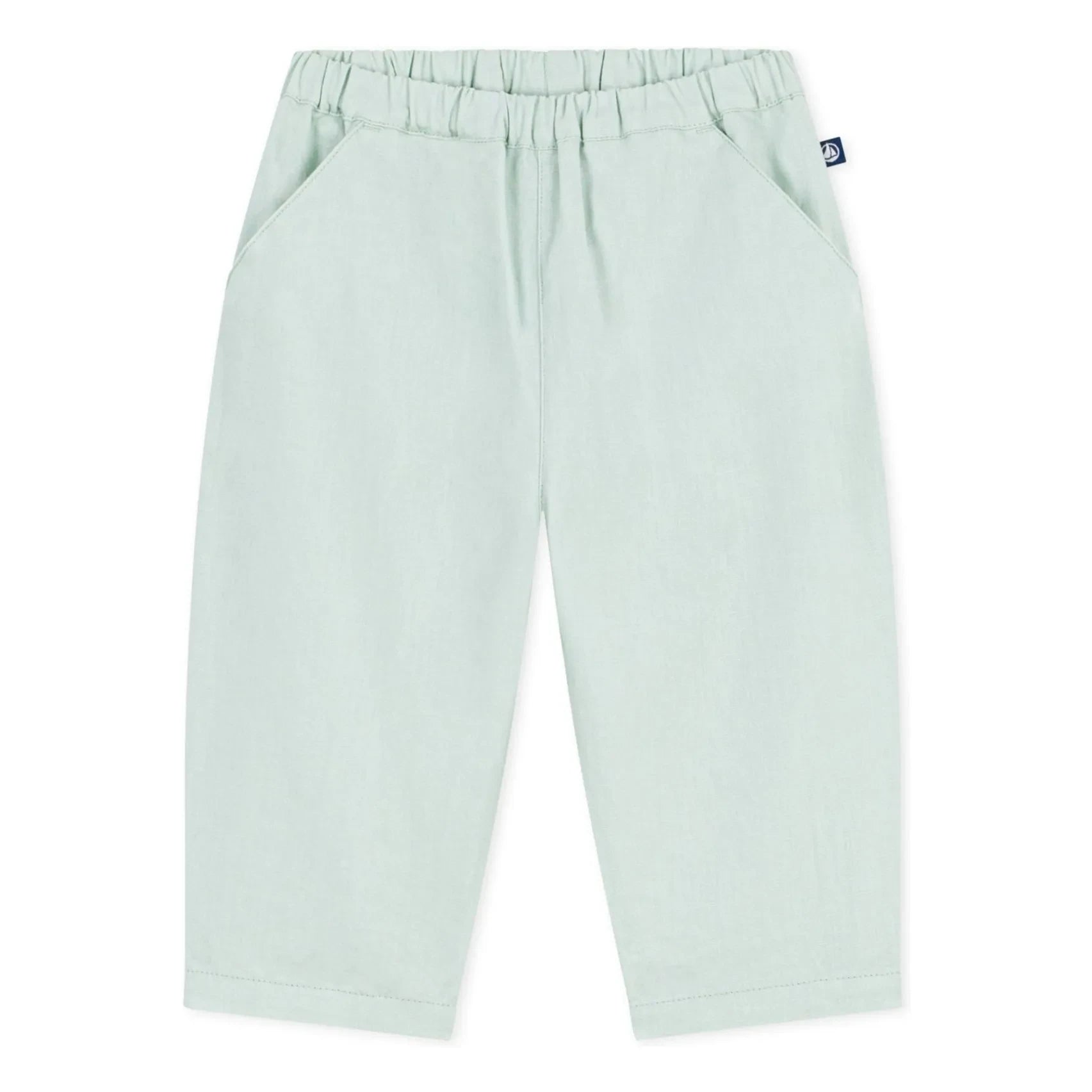Petit Bateau - Linen Pants | Turquoise