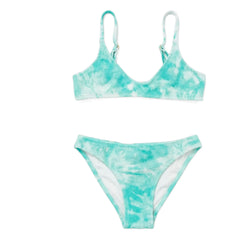 Lison Paris - 2 Piece Swimsuit Taha'a Tie and Dye | Turquoise