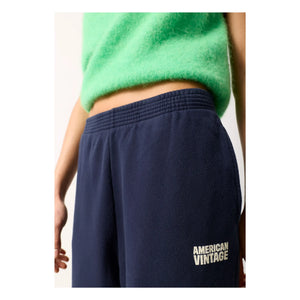 American Vintage - Plizzy Pamuklu Jogger | Lacivert