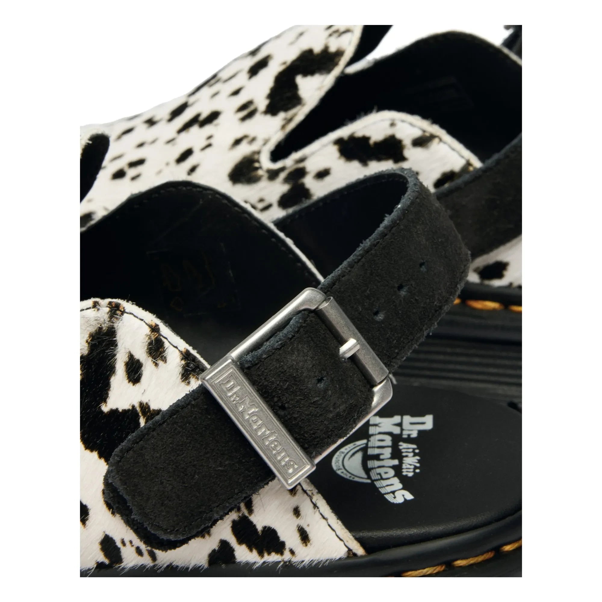 Dr Martens - Zebzag Dalmatian Slippers | White
