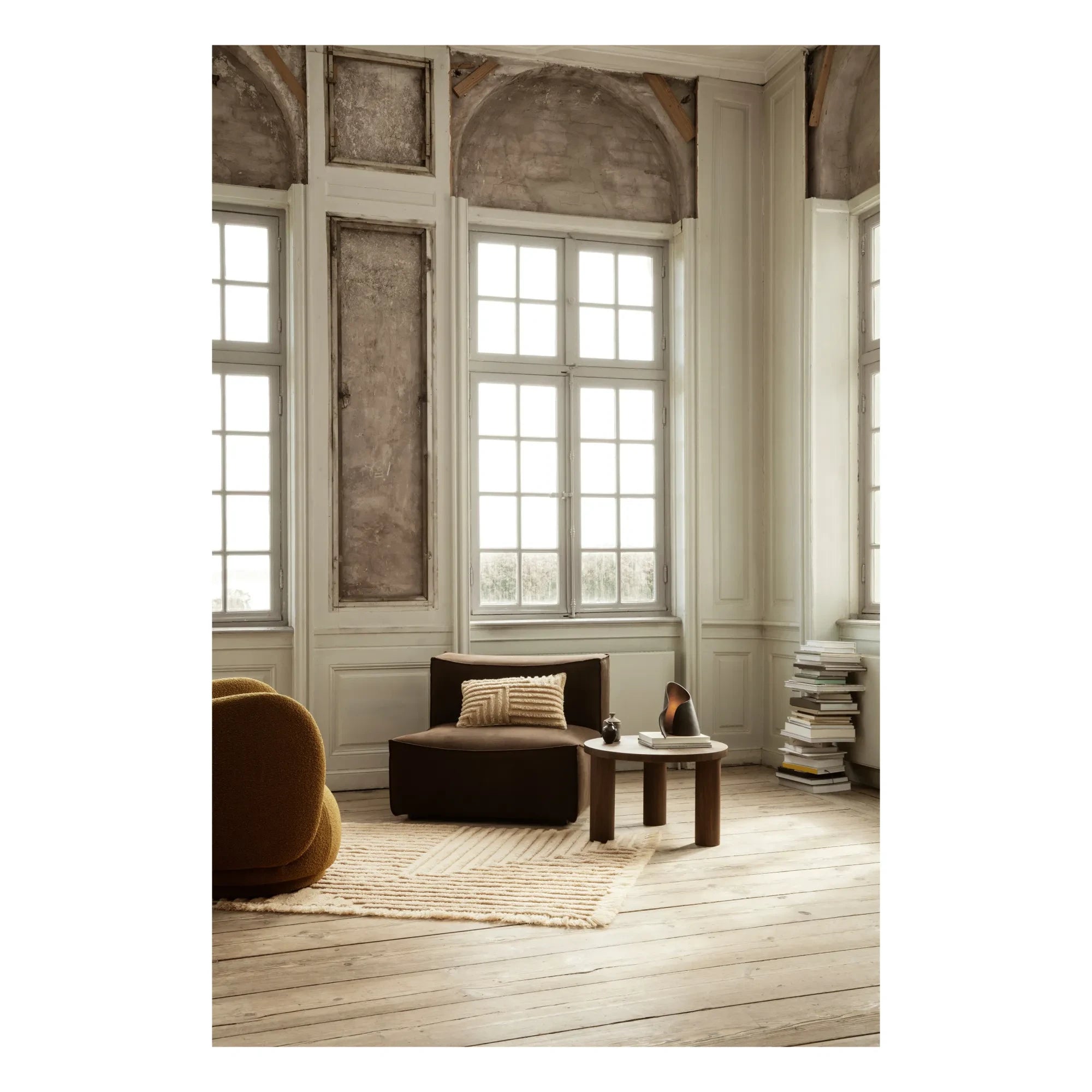 Ferm Living - Coffee Table - FSC Certified Wood | Smoked Oak
