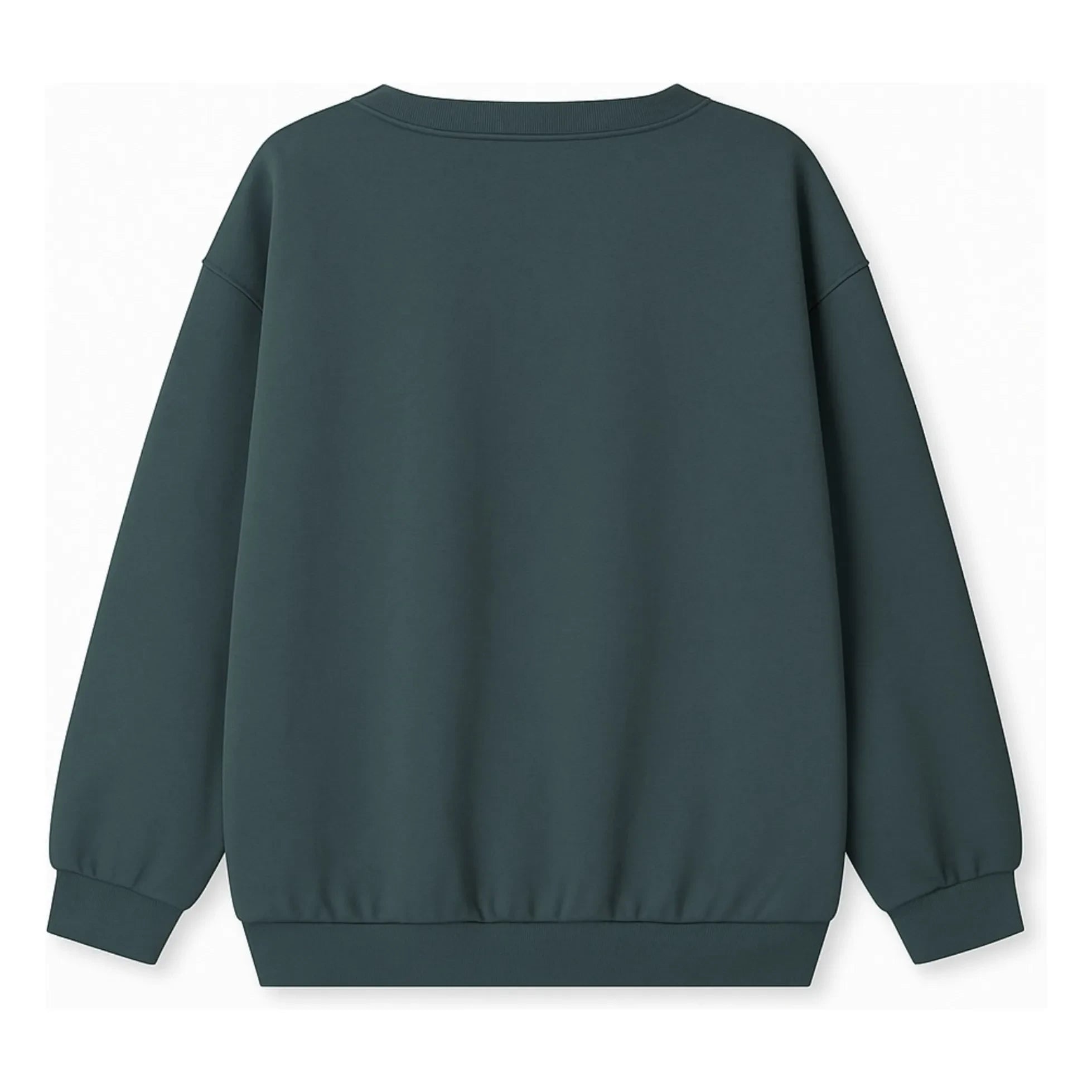 Gray Label - Organik pamuklu sweatshirt | Gri mavi