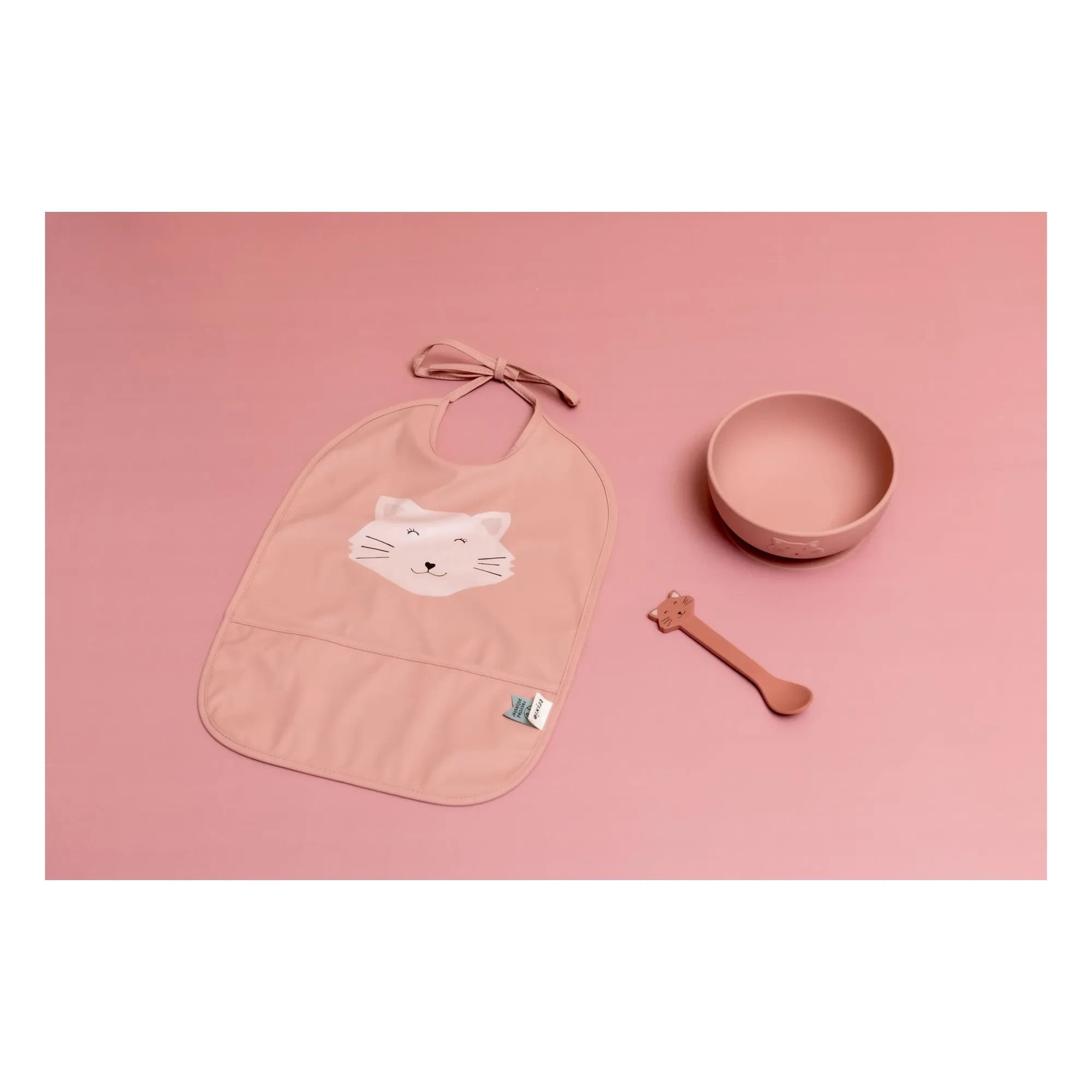 Trixie - Mrs. Cat Silikon Emzikli Kase | Pembe