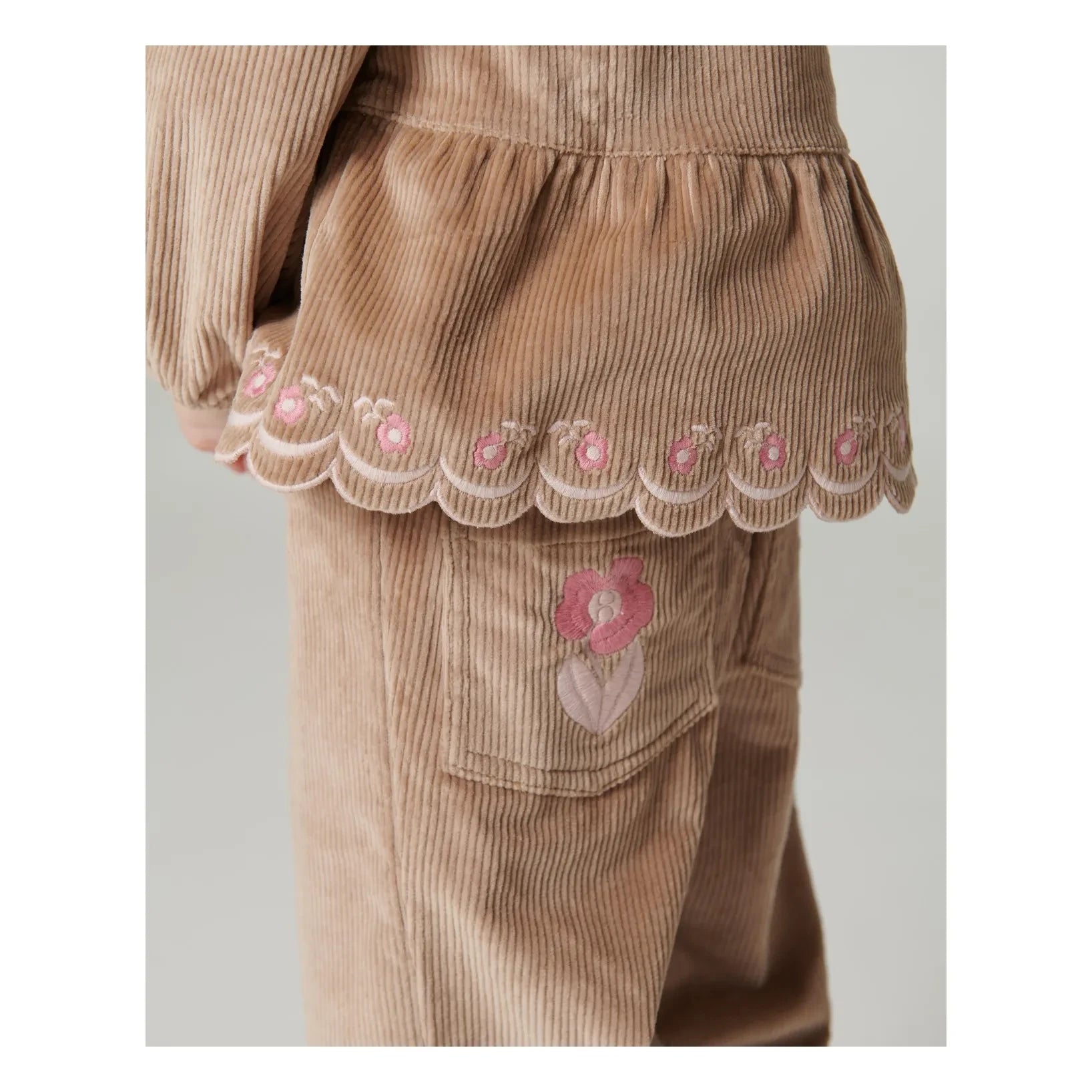 Copenhagen Colors - Organic Cotton Corduroy Coat | Beige
