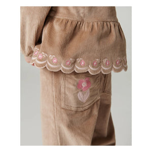Copenhagen Colors - Organic Cotton Corduroy Coat | Beige