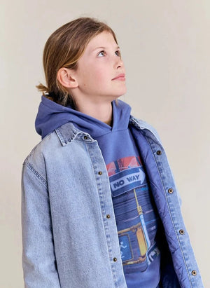 AO76 - Lou Denim Overshirt | Light Denim