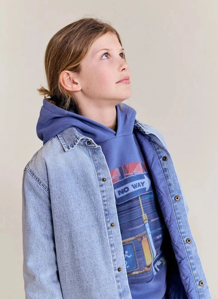 AO76 - Lou Denim Overshirt | Light Denim