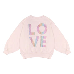 Jenest - Maxi Organic Cotton Sweatshirt | Light Pink