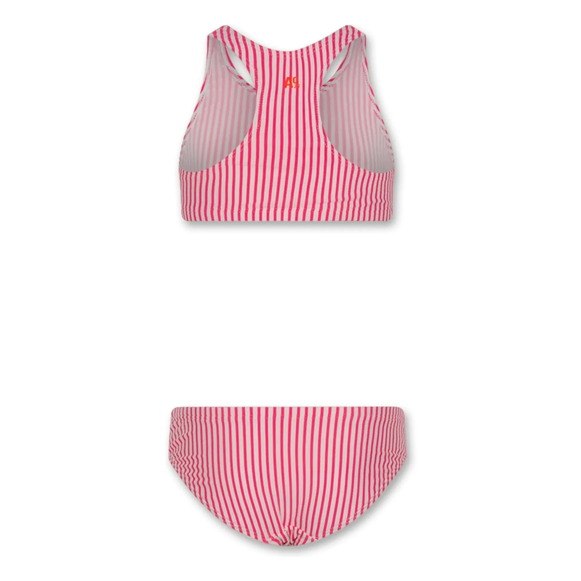 AO76 - Tare Striped Swimsuit | Pink
