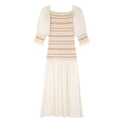 Maria de la Orden - Livia Cotton Dress | White