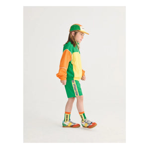 Bobo Choses - BC Colorblock Recycled Fiber Tracksuit Top | Yellow