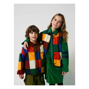 Bobo Choses - Sleeveless Double-Sided Recycled Fiber Jacket | Yellow