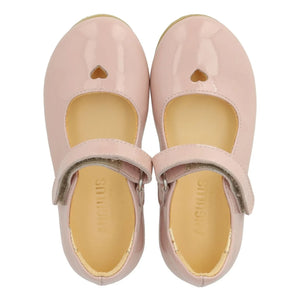 Angulus - Scratch patent ballet flats | Light Pink
