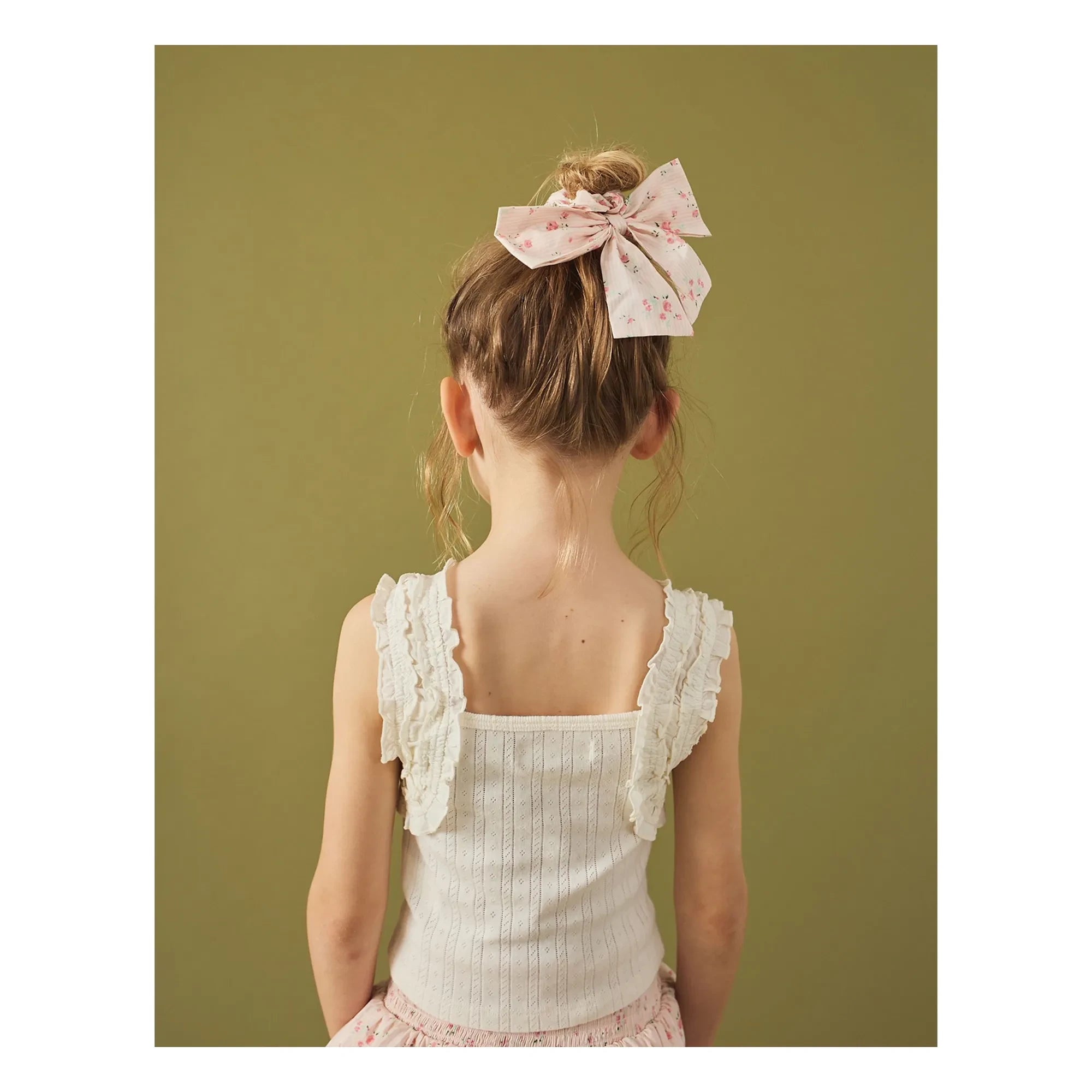 Gingersnaps - Sandra Gathered Top | Ecru