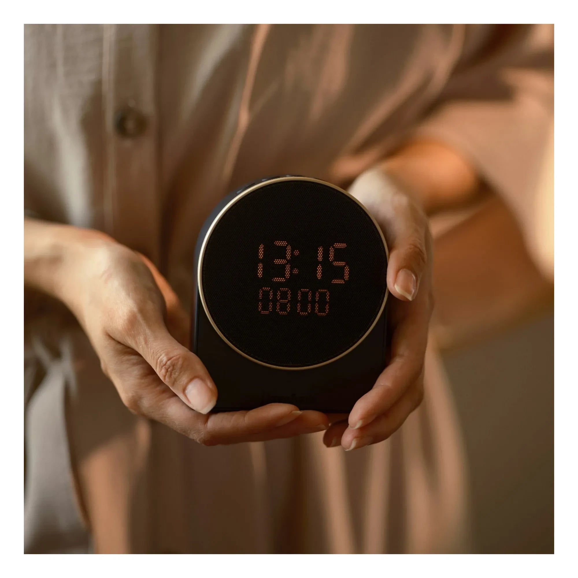 Kreafunk - Ivy Alarm Clock | Black