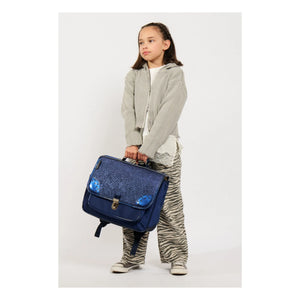Caramel & Cie - Oxford briefcase | Blue