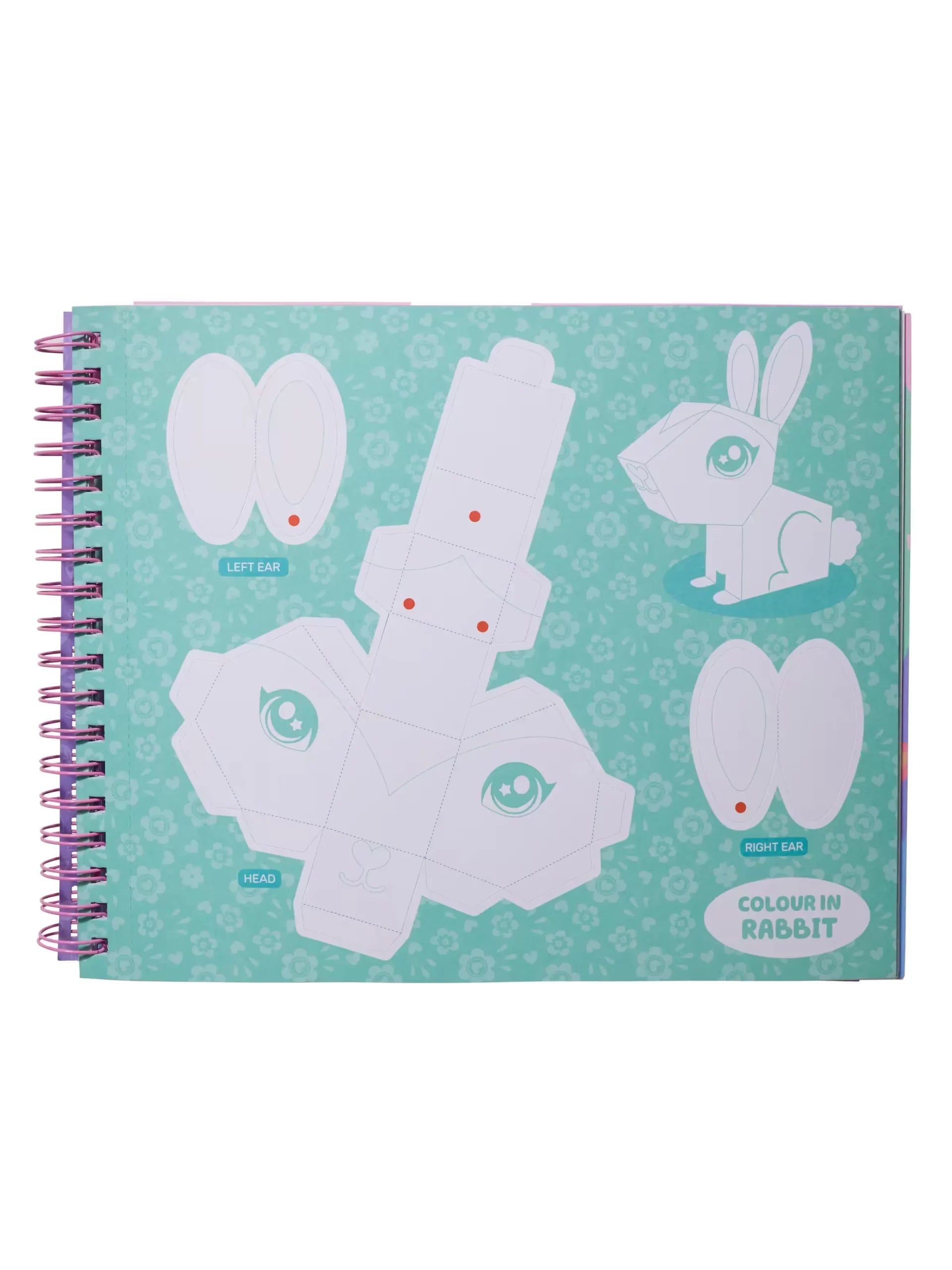 Smiggle - Paper Pals Etkinlik Kitabı-Dinossi