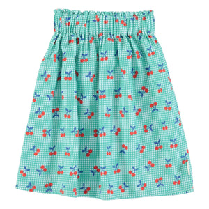 Piupiuchick - Turquoise Cherry Skirt