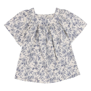 Babe & Tess - Ada Fleurie Linen Dress | Ecru