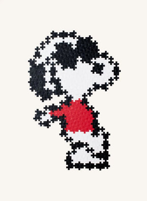 Plus-Plus - Joe Cool Tüp - 275 Parça - Plus-Plus x Peanuts | Beyaz