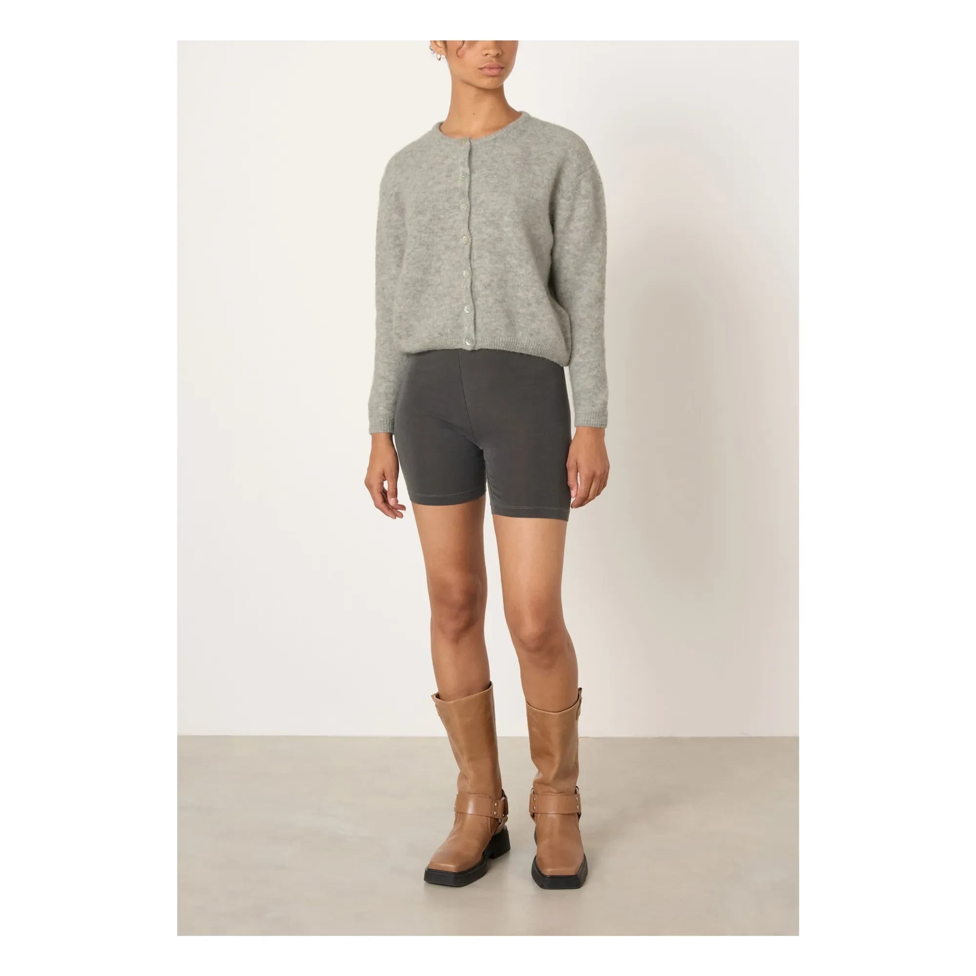 American Vintage - Vitow Alpaca & Wool Vest | Light Grey