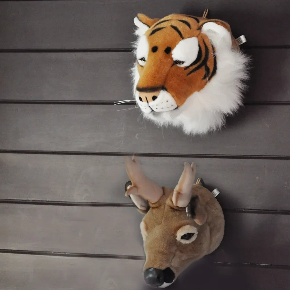 Wild & Soft - Tiger Head Wall Hook | Light Brown