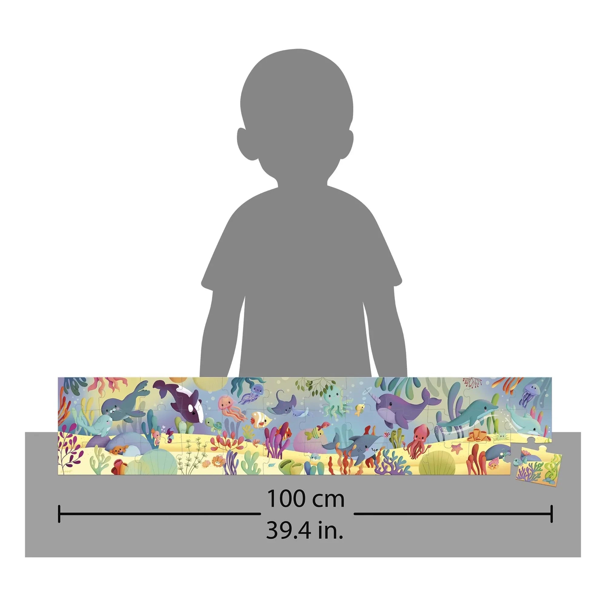 Janod - Sea Animals Puzzle - 36 Pieces