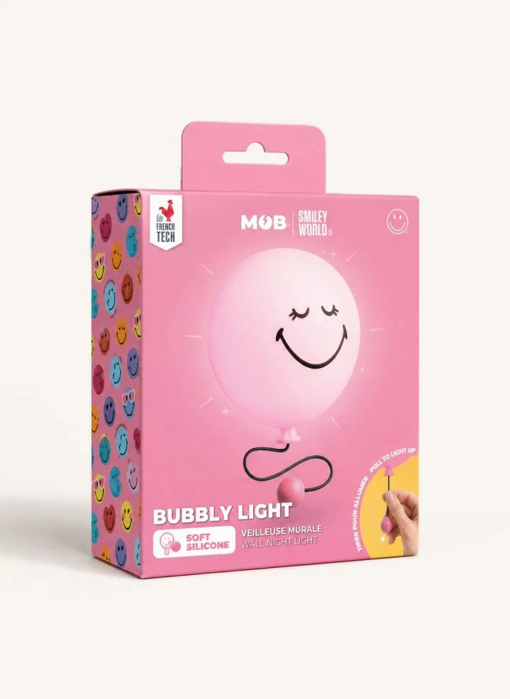 MOB - Dreamy Alarm Clock - MOB x Smiley World | Pink