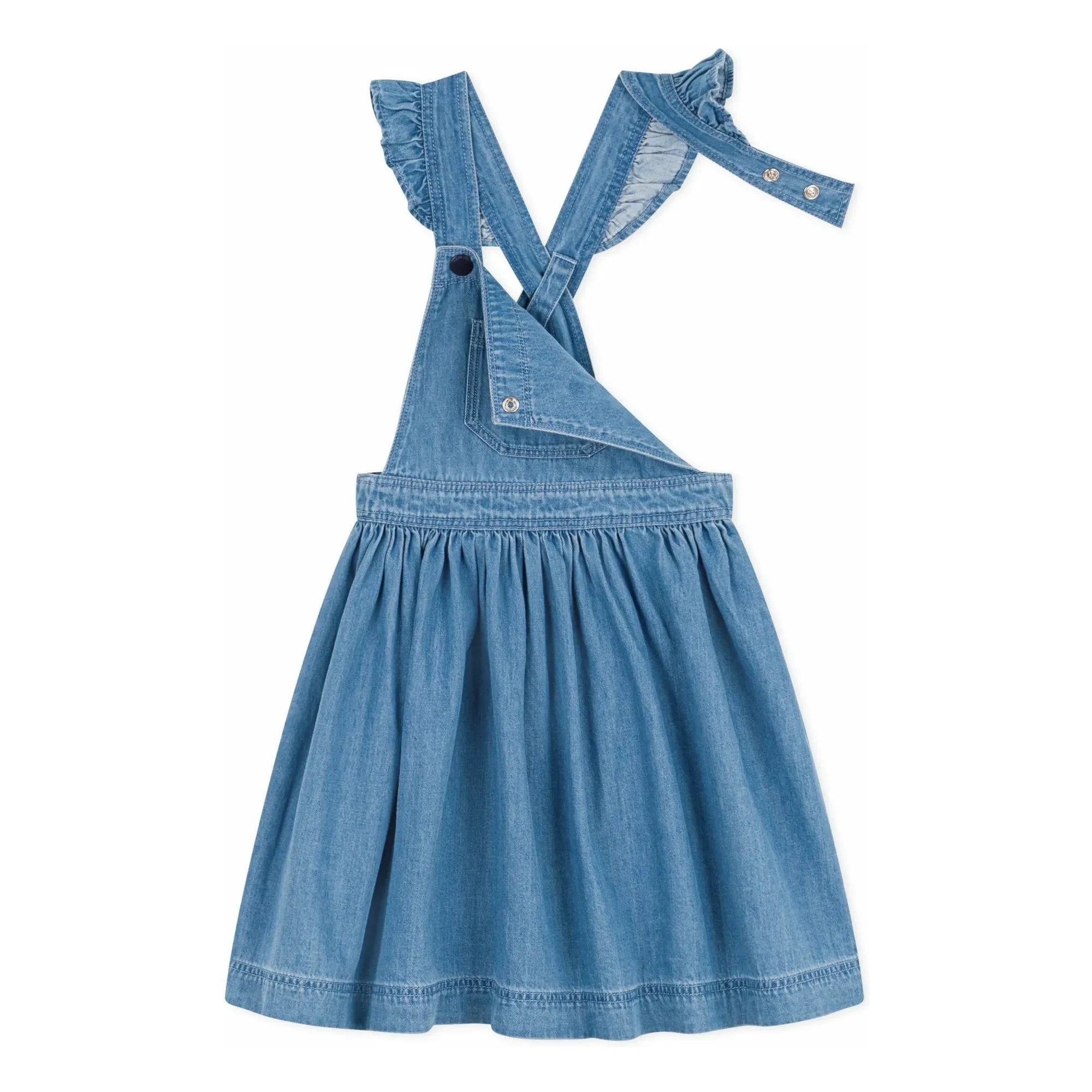 Petit Bateau - Overalls Dress | Blue