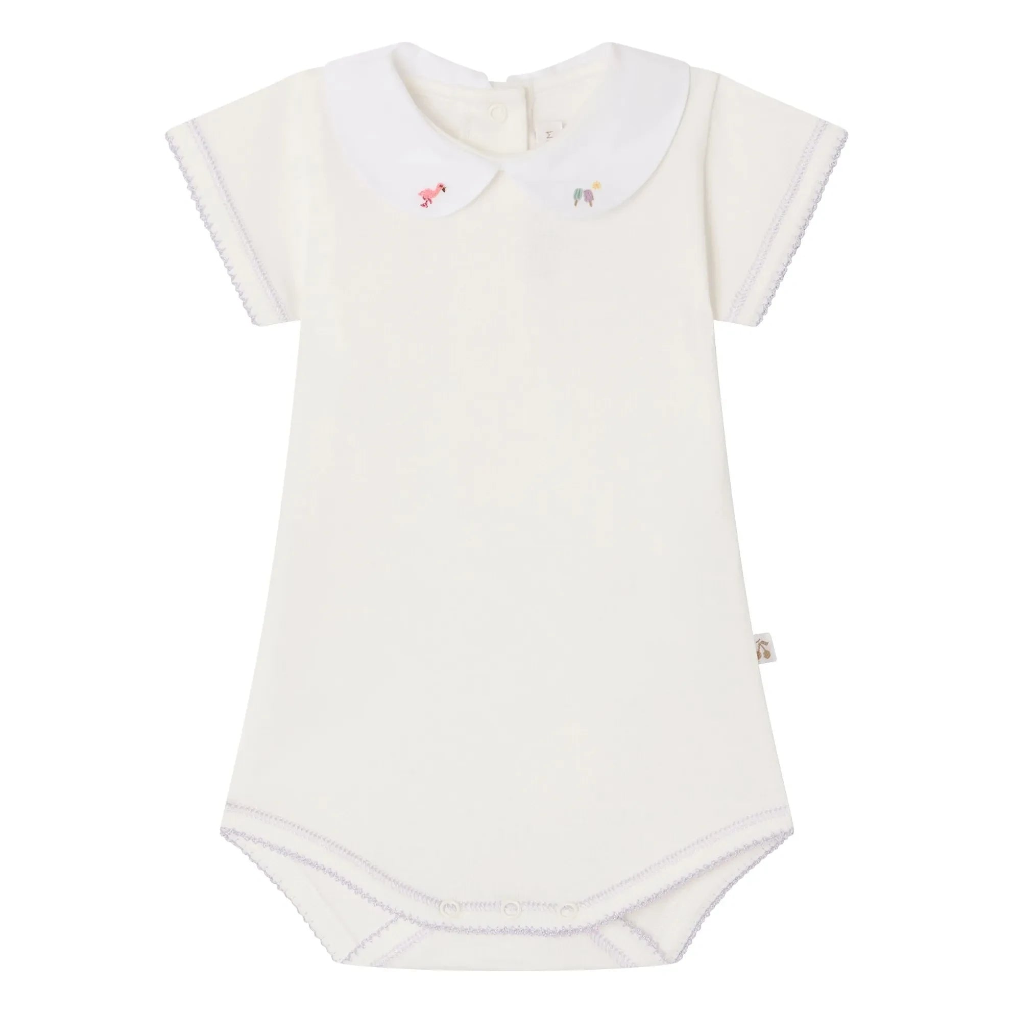 Bonpoint - Organic Cotton Swan Body | Cream