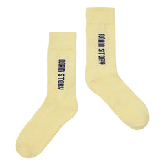 Main Story - Organic cotton socks | Pale yellow