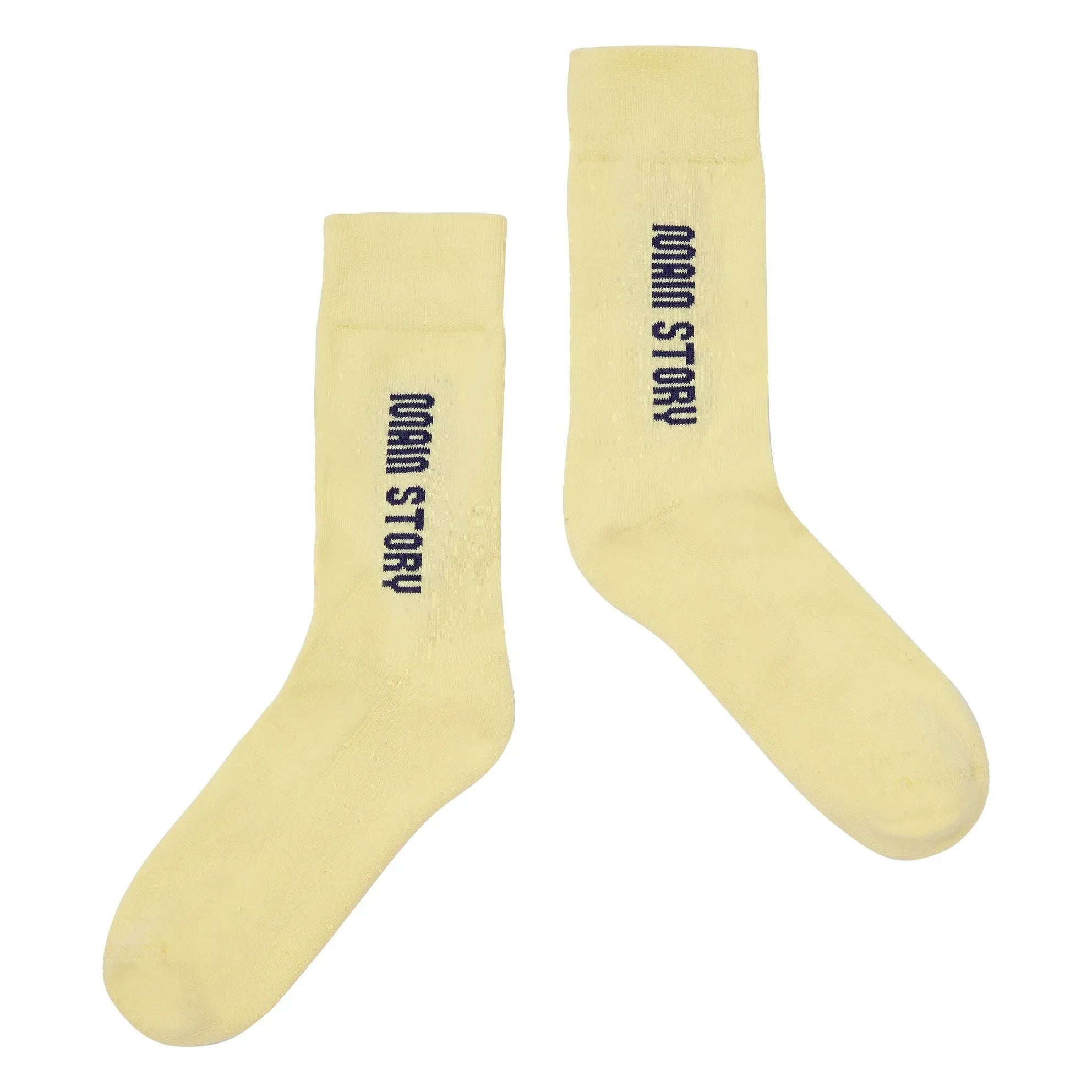 Main Story - Organic cotton socks | Pale yellow