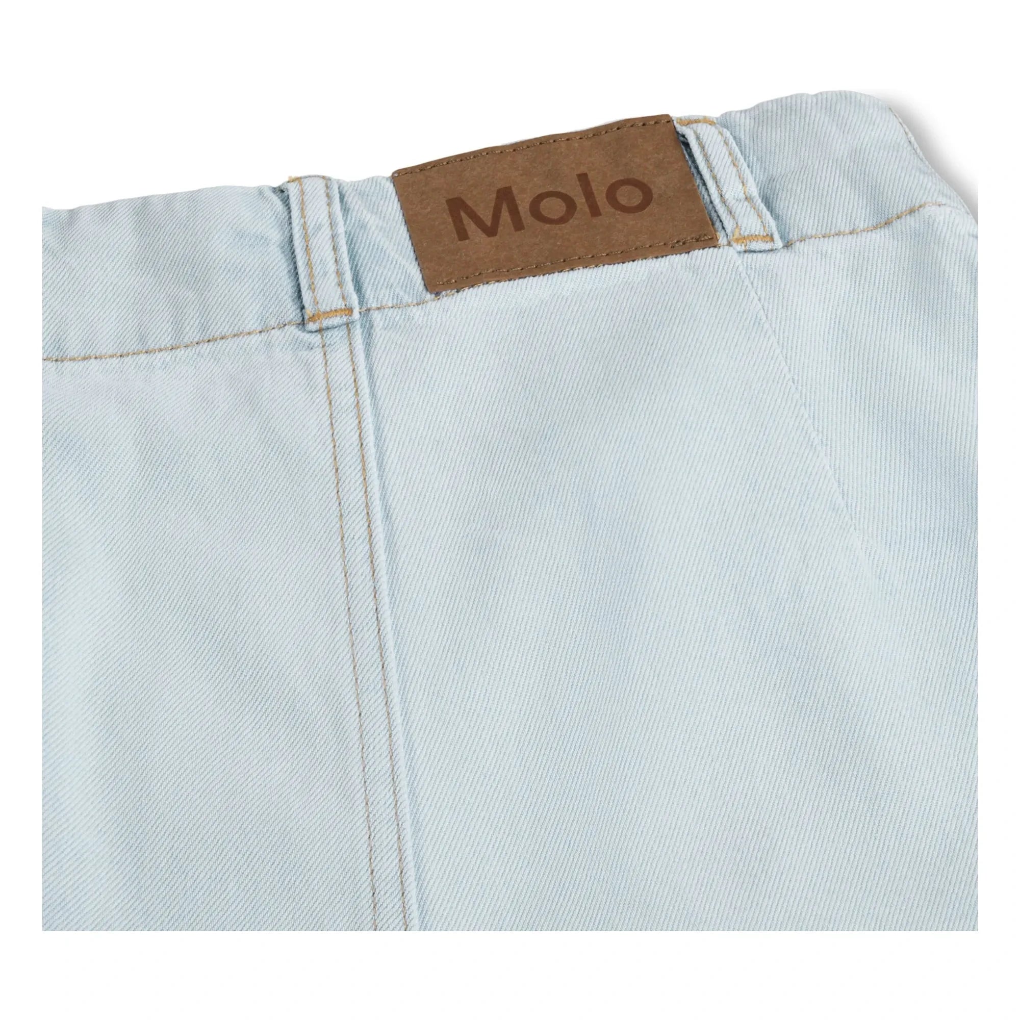 Molo - Alikami Denim Bermuda Shorts | Light Blue