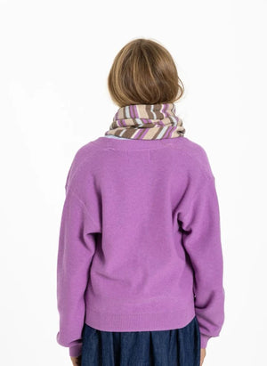 Smallable Kid - Alvi Glow Up Wool Cardigan | Bubblegum Pink