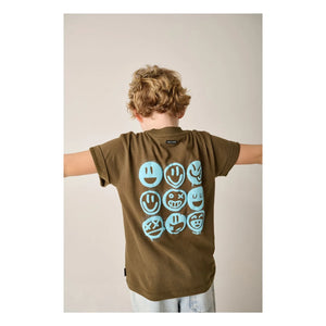 Tumble N'Dry - Recycled Cotton Surface T-Shirt | Khaki Brown